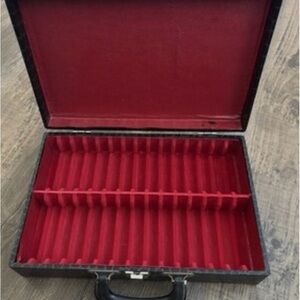 Retro Reptile Black and Red Cassette holder